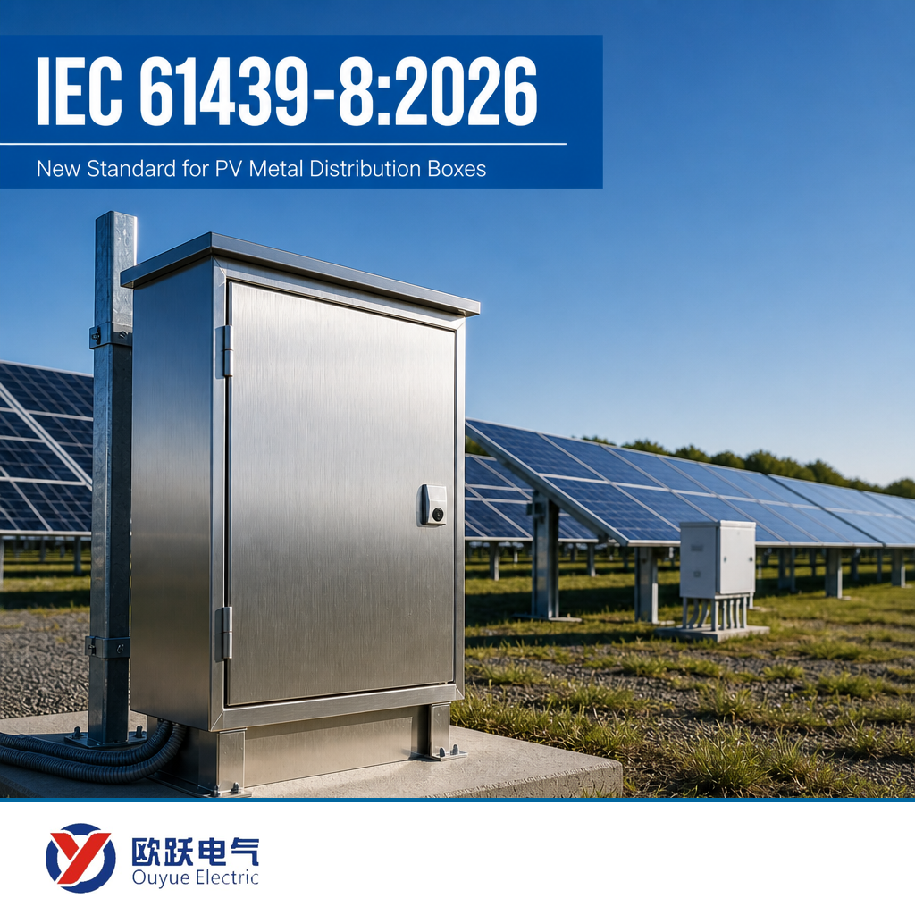 Neue IEC 61439-8:2026-Regeln für PV-Metallverteilerkästen