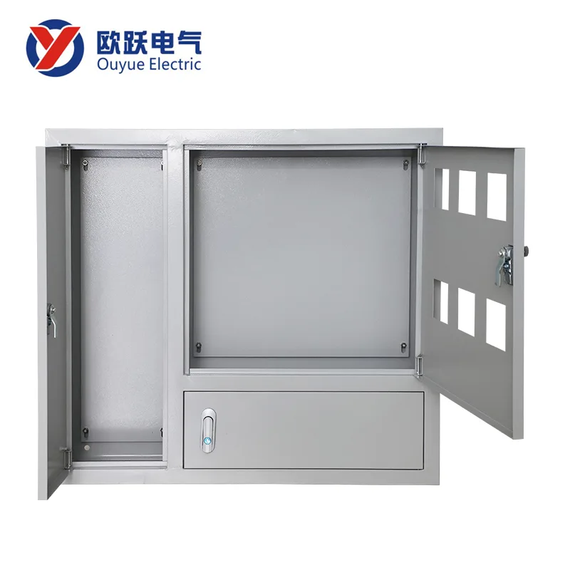 Verdeckter Stromzählerkasten aus Eisen für den Innenbereich